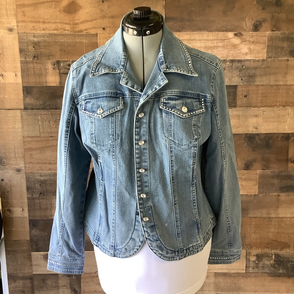 Jean Jacket w/bling